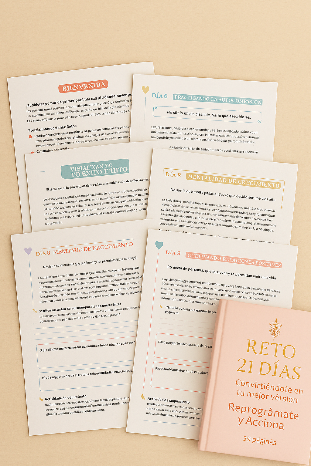 (Digital) Reto 21 dias Convirtiendote en tu mejor versión
